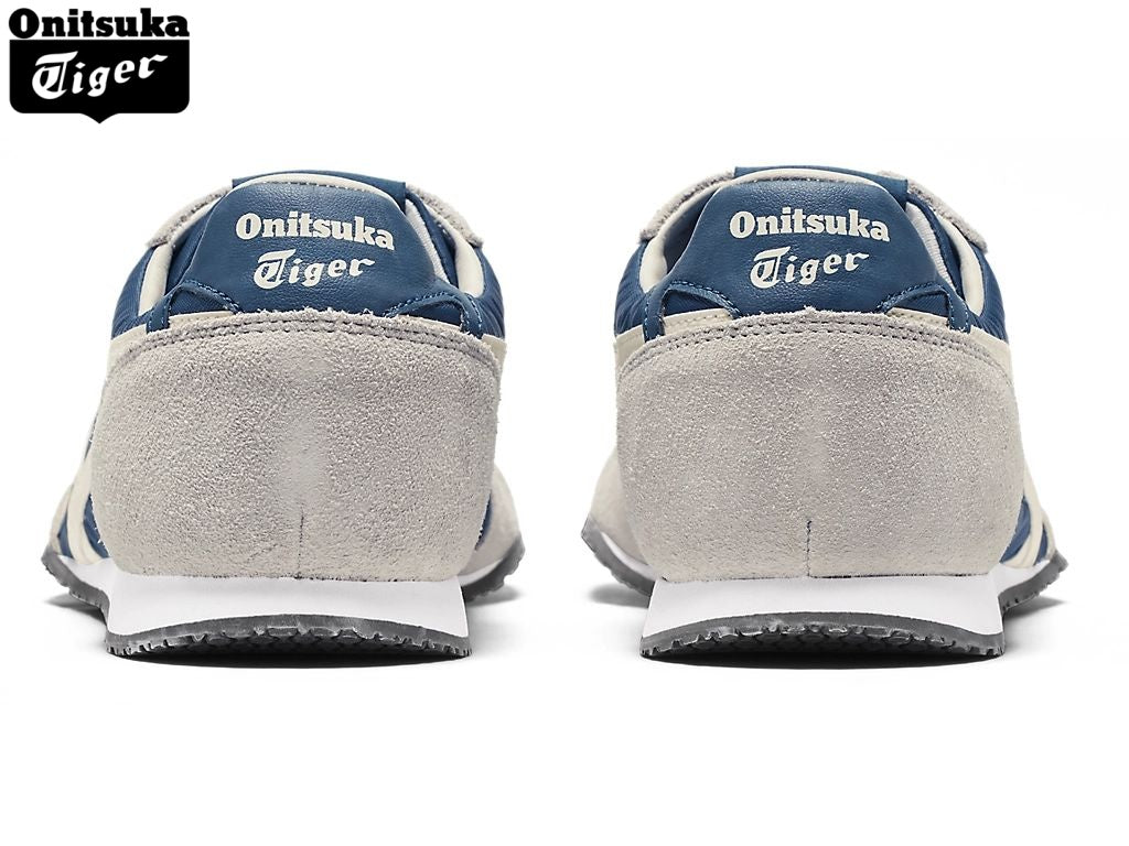 Onitsuka Tiger Serrano Blue & Cream Teddy Fur Unisex Sneakers