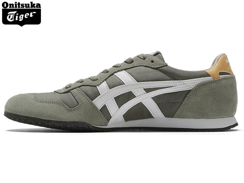 Onitsuka Tiger Serrano Olive & White Unisex Sneakers