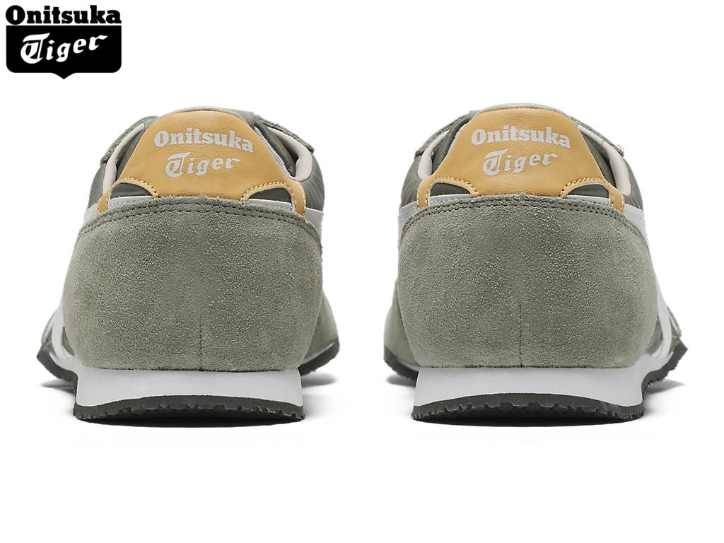 Onitsuka Tiger Serrano Olive & White Unisex Sneakers