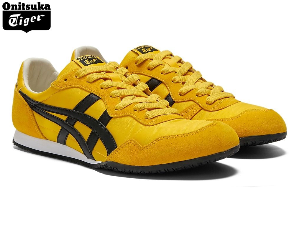 Onitsuka Tiger Serrano Yellow & Black Unisex Sneakers