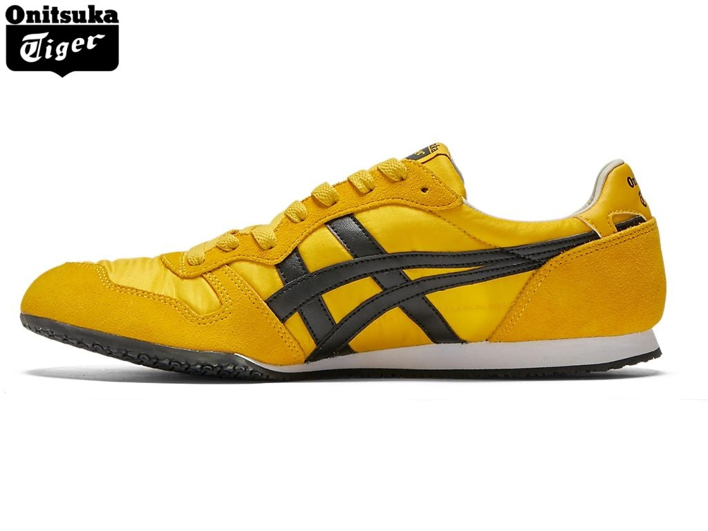 Onitsuka Tiger Serrano Yellow & Black Unisex Sneakers