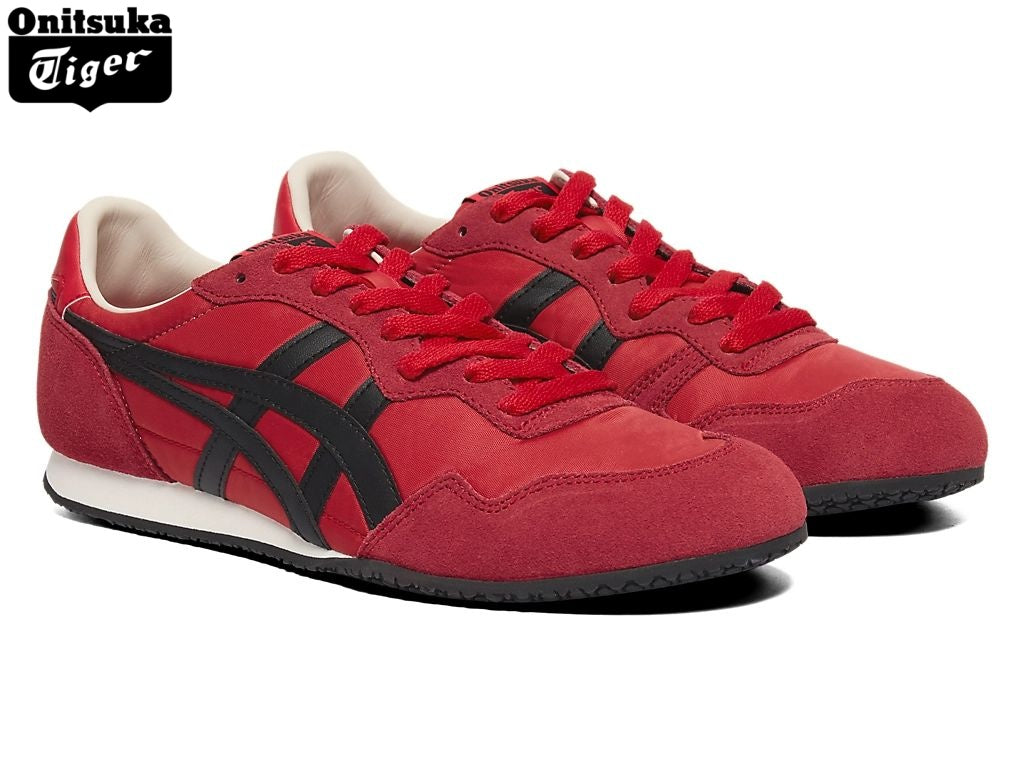 Onitsuka Tiger Serrano Red & Black Unisex Sneakers