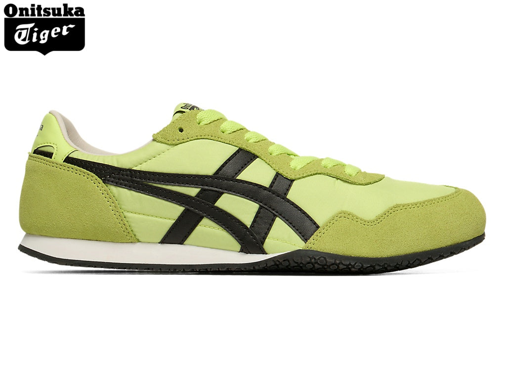 Onitsuka Tiger Serrano Lime Green & Black Unisex Sneakers