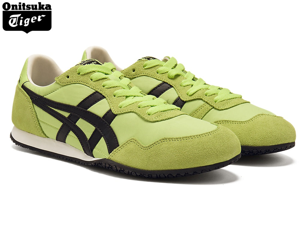 Onitsuka Tiger Serrano Lime Green & Black Unisex Sneakers