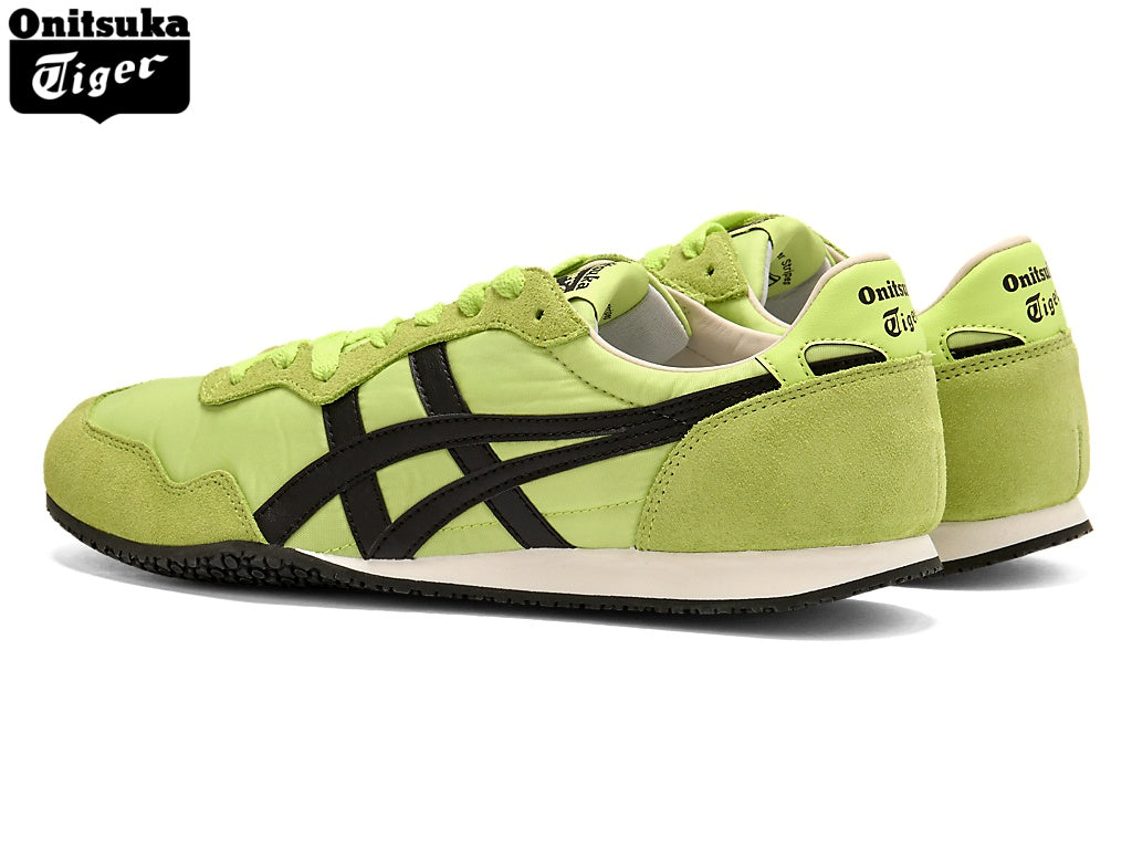 Onitsuka Tiger Serrano Lime Green & Black Unisex Sneakers