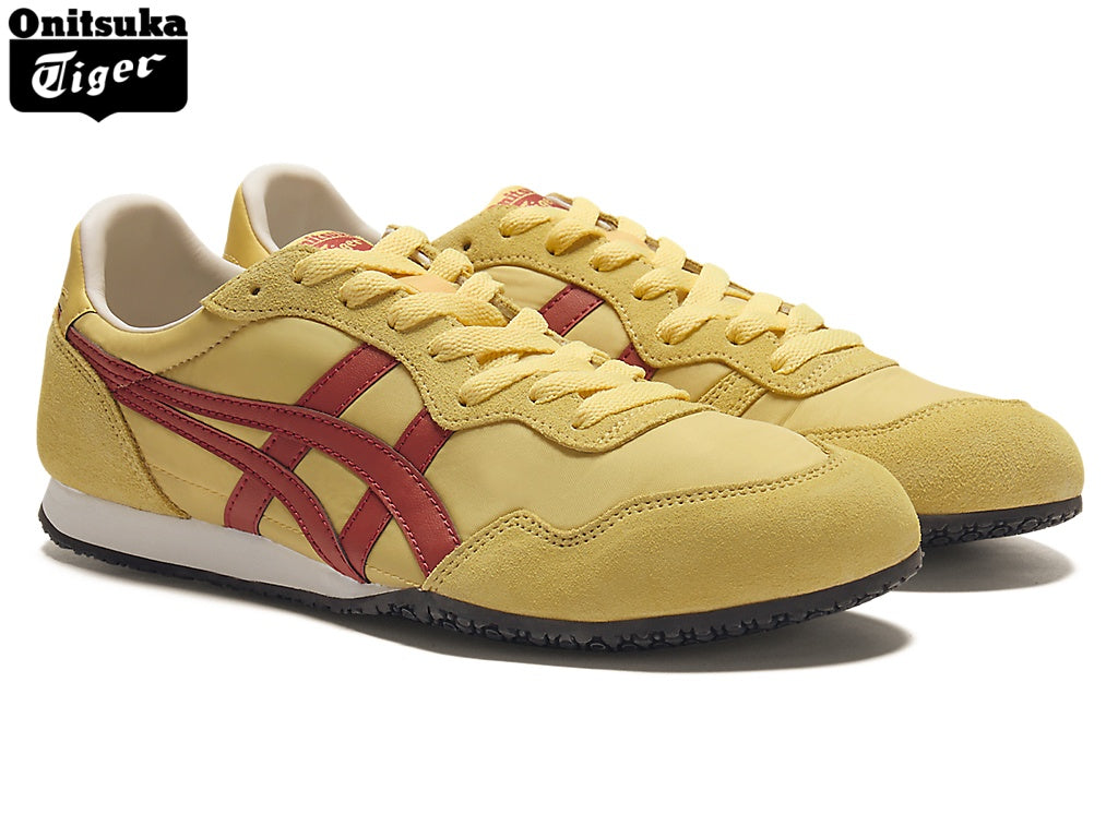 Onitsuka Tiger Serrano Yellow & Red Unisex Sneakers