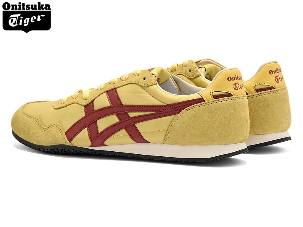 Onitsuka Tiger Serrano Yellow & Red Unisex Sneakers