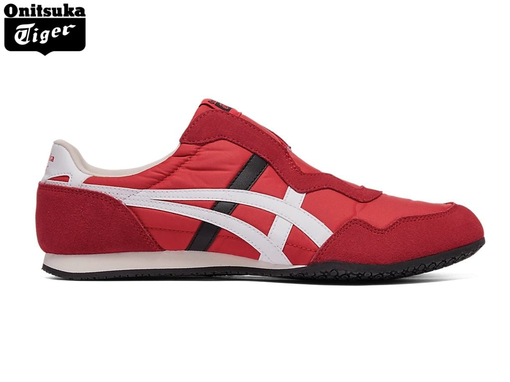 Onitsuka Tiger Serrano Slip-On Red & White Unisex Sneakers