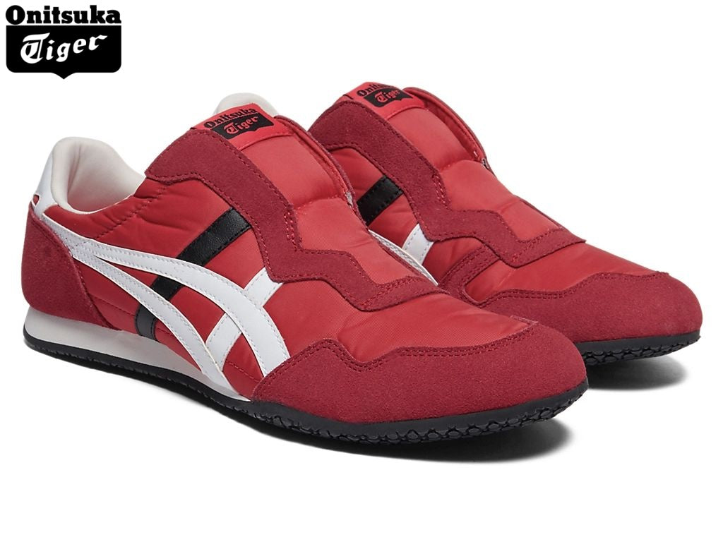 Onitsuka Tiger Serrano Slip-On Red & White Unisex Sneakers