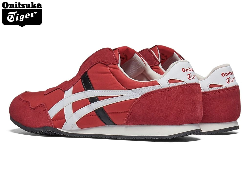 Onitsuka Tiger Serrano Slip-On Red & White Unisex Sneakers