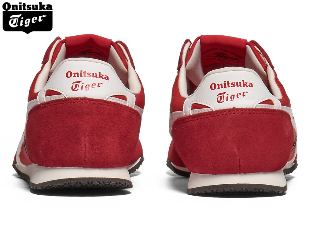 Onitsuka Tiger Serrano Slip-On Red & White Unisex Sneakers