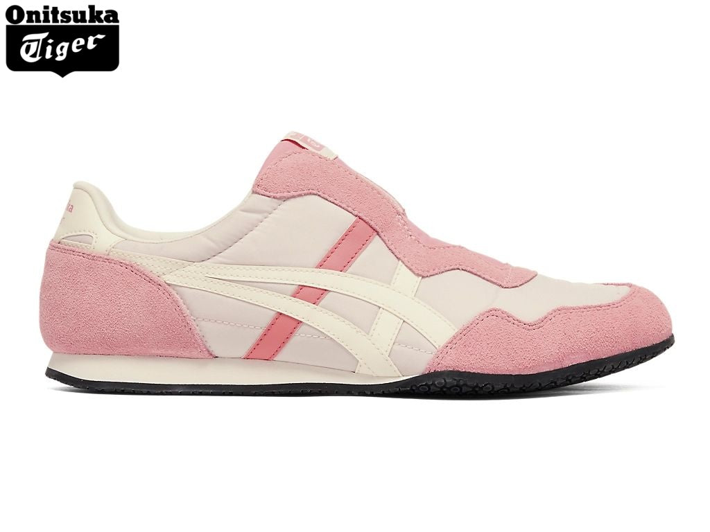 Onitsuka Tiger Serrano Slip-On Pink & Cream Unisex Sneakers