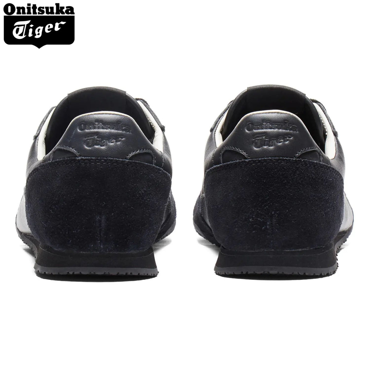 Onitsuka Tiger Serrano Black Leather Unisex Sneakers