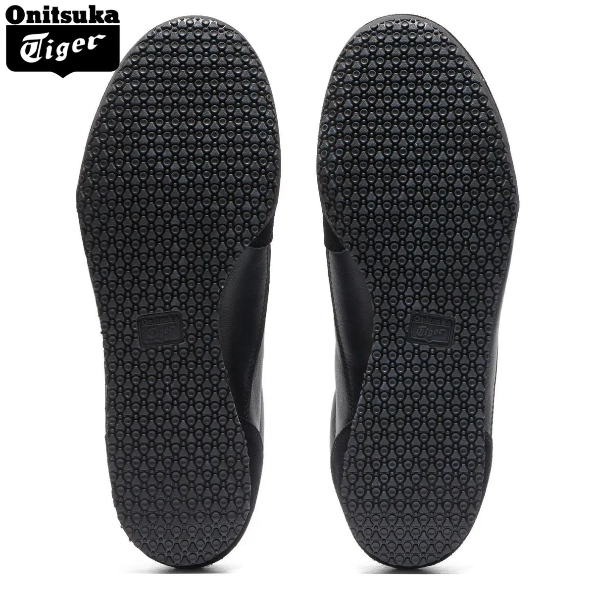 Onitsuka Tiger Serrano Black Leather Unisex Sneakers