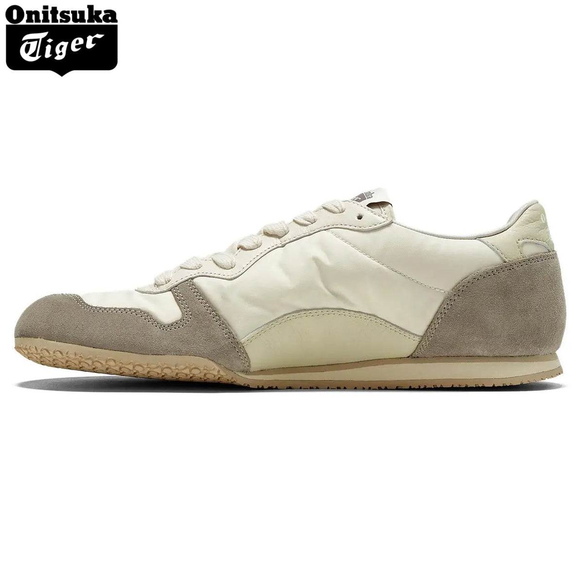 Onitsuka Tiger Serrano Cream & Beige Leather Unisex Sneakers