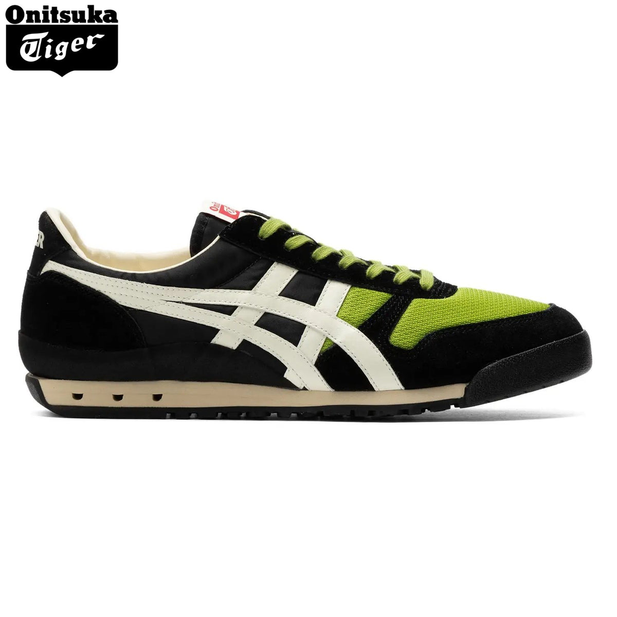 Onitsuka Tiger ULTIMATE 81 NM Sneakers | Black/Lime Green