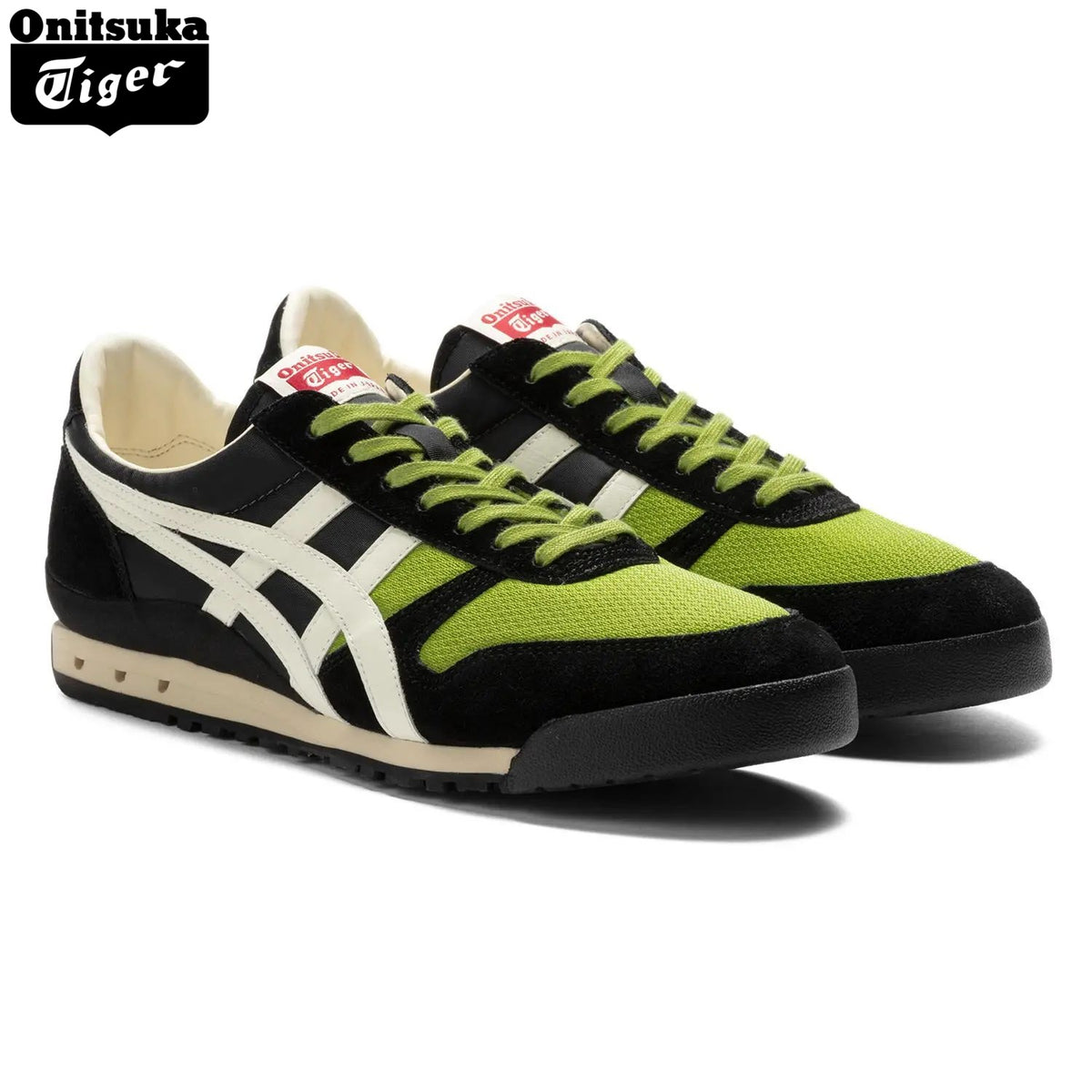 Onitsuka Tiger ULTIMATE 81 NM Sneakers | Black/Lime Green