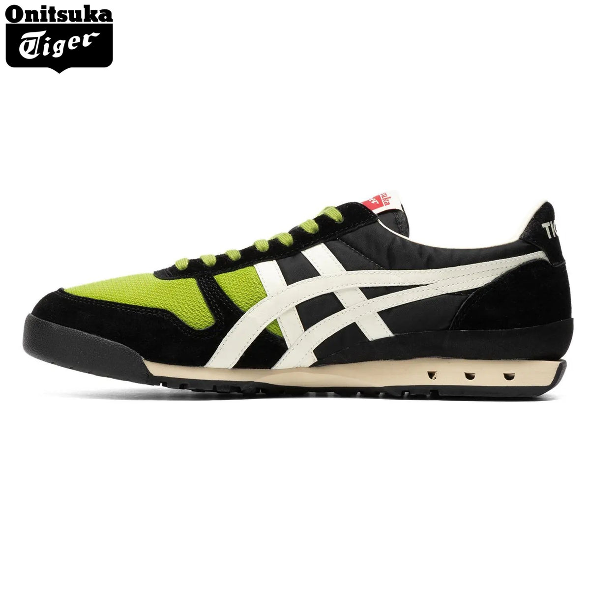 Onitsuka Tiger ULTIMATE 81 NM Sneakers | Black/Lime Green