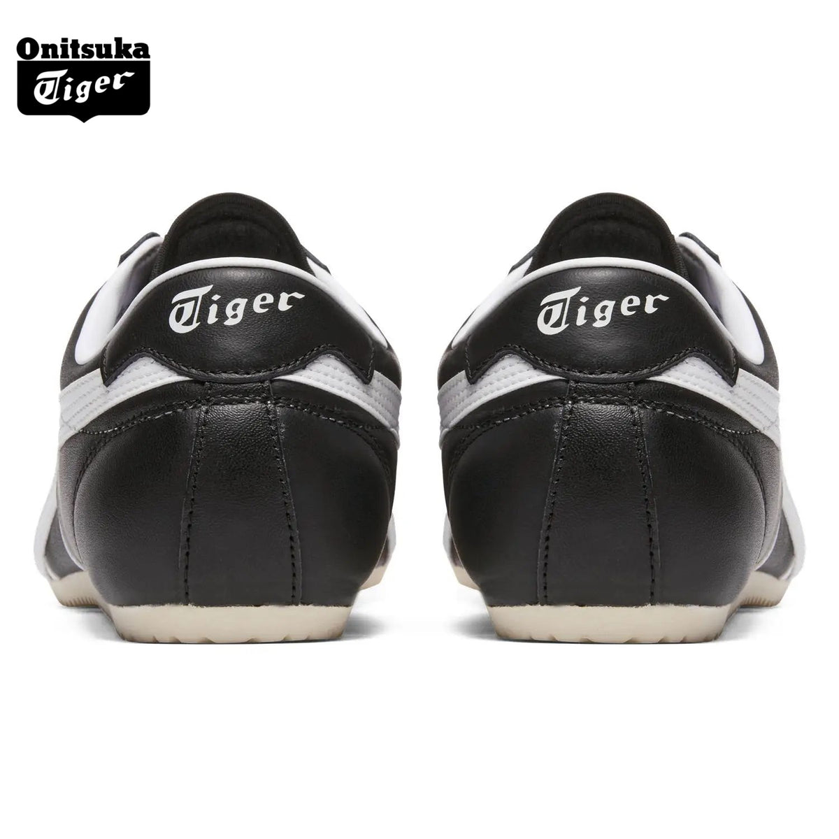 Onitsuka Tiger Mexico 66 Black/White Leather Sneakers