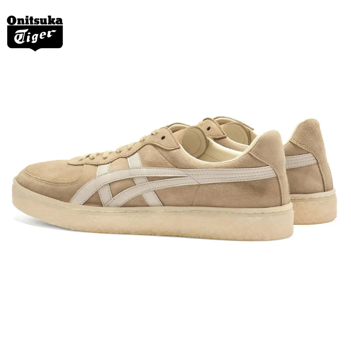 Onitsuka Tiger Tokuten Beige/Off White Suede Sneakers