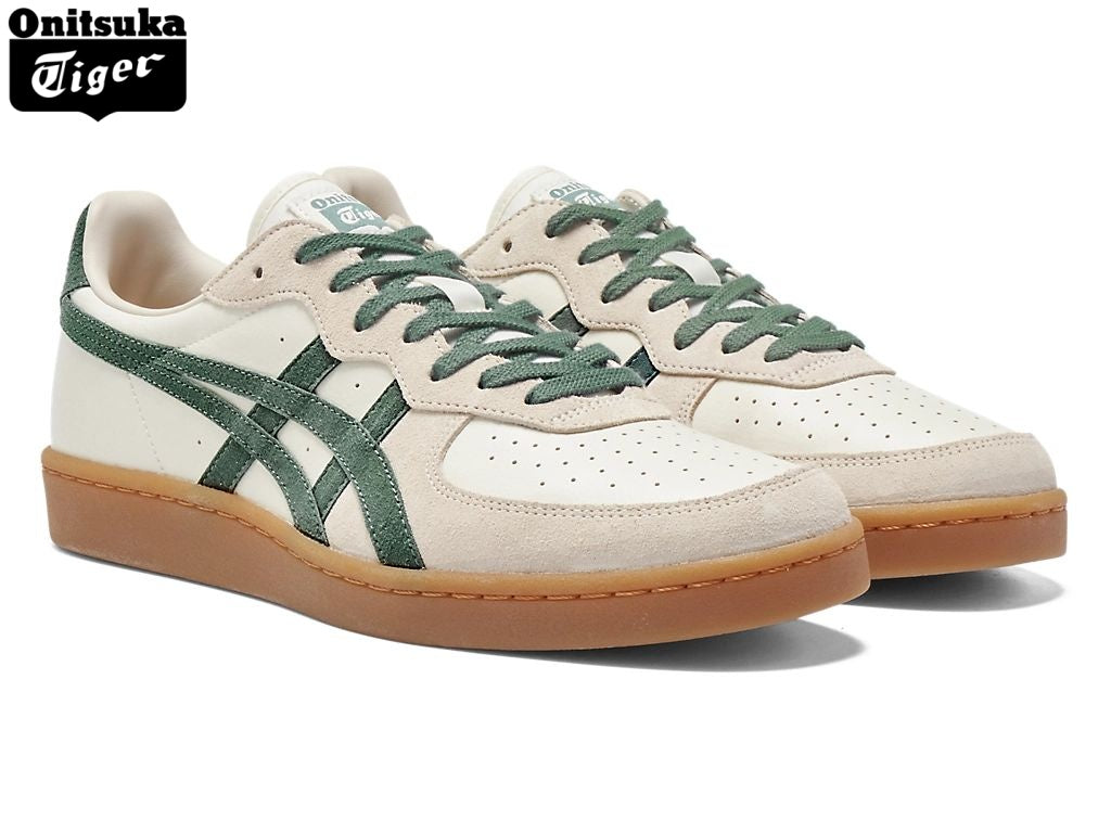Onitsuka Tiger Off White/Green Court Sneakers