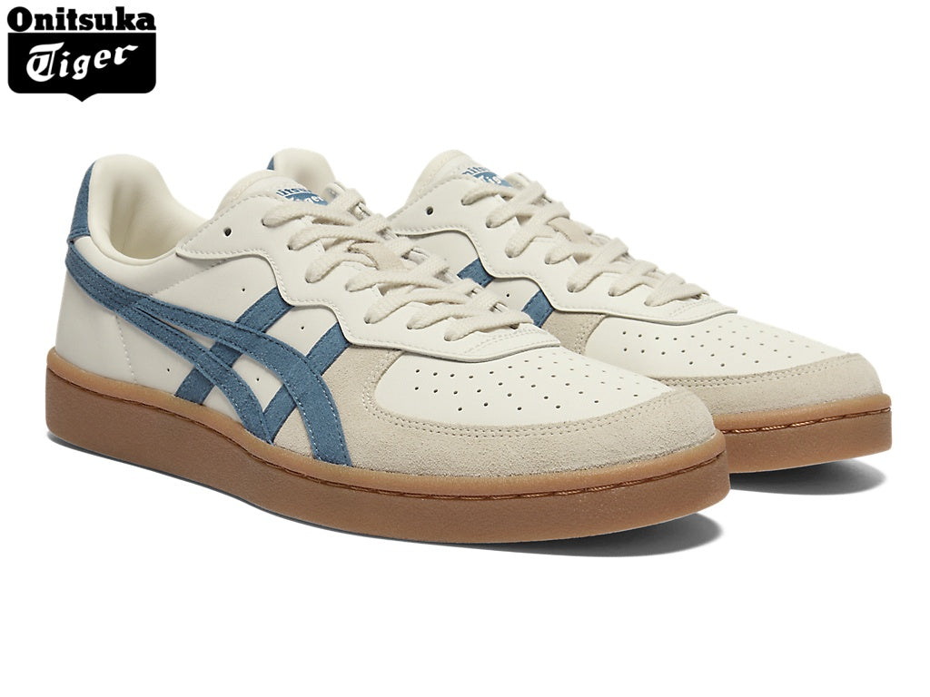 Onitsuka Tiger Off White/Blue Court Sneakers