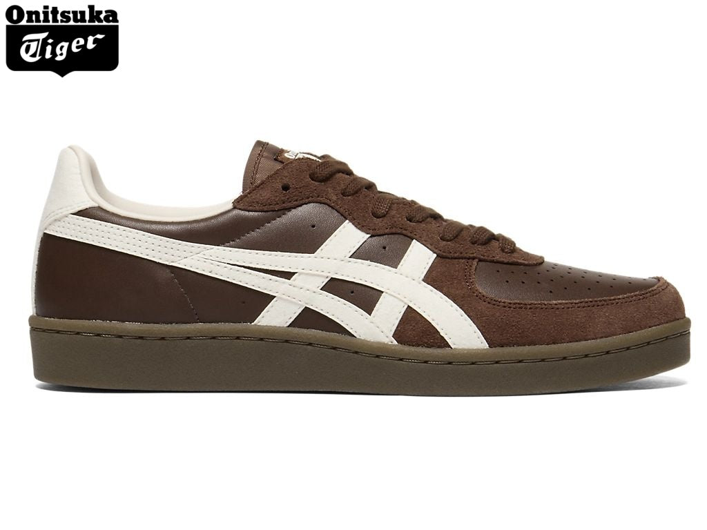 Onitsuka Tiger Brown/White Court Sneakers