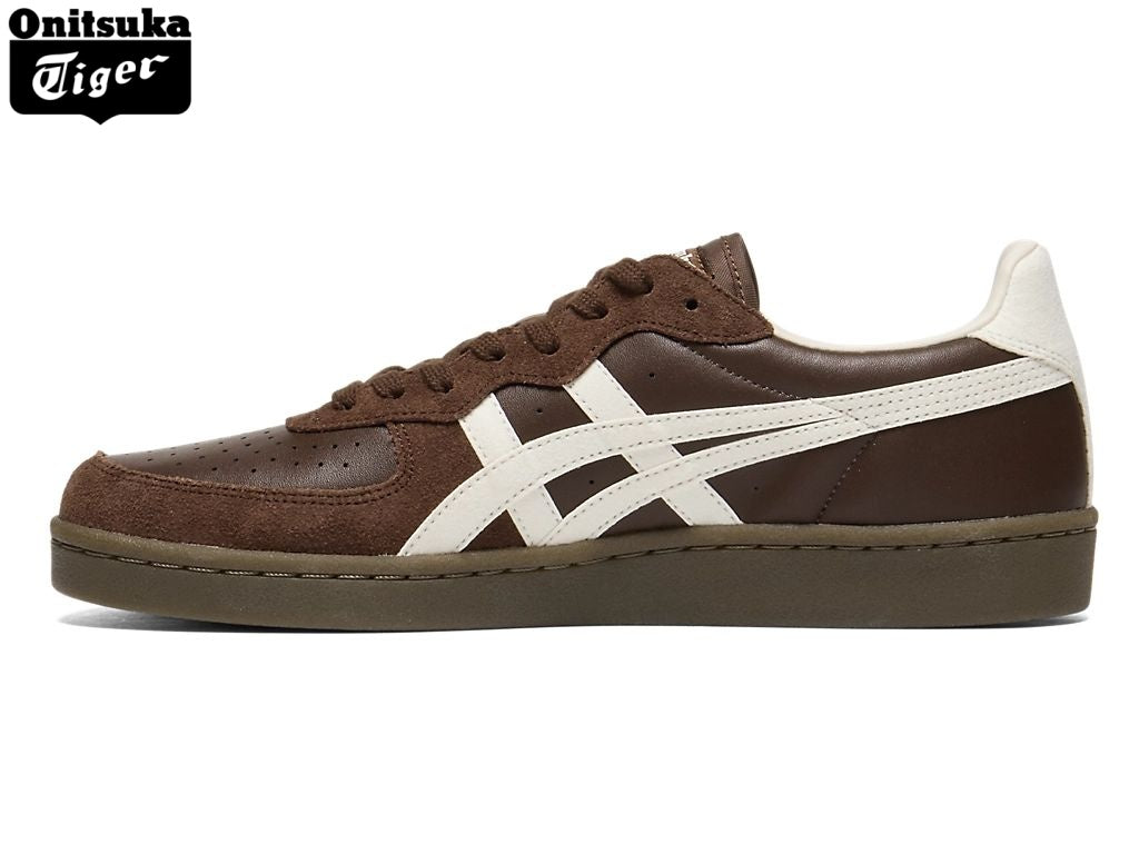 Onitsuka Tiger Brown/White Court Sneakers
