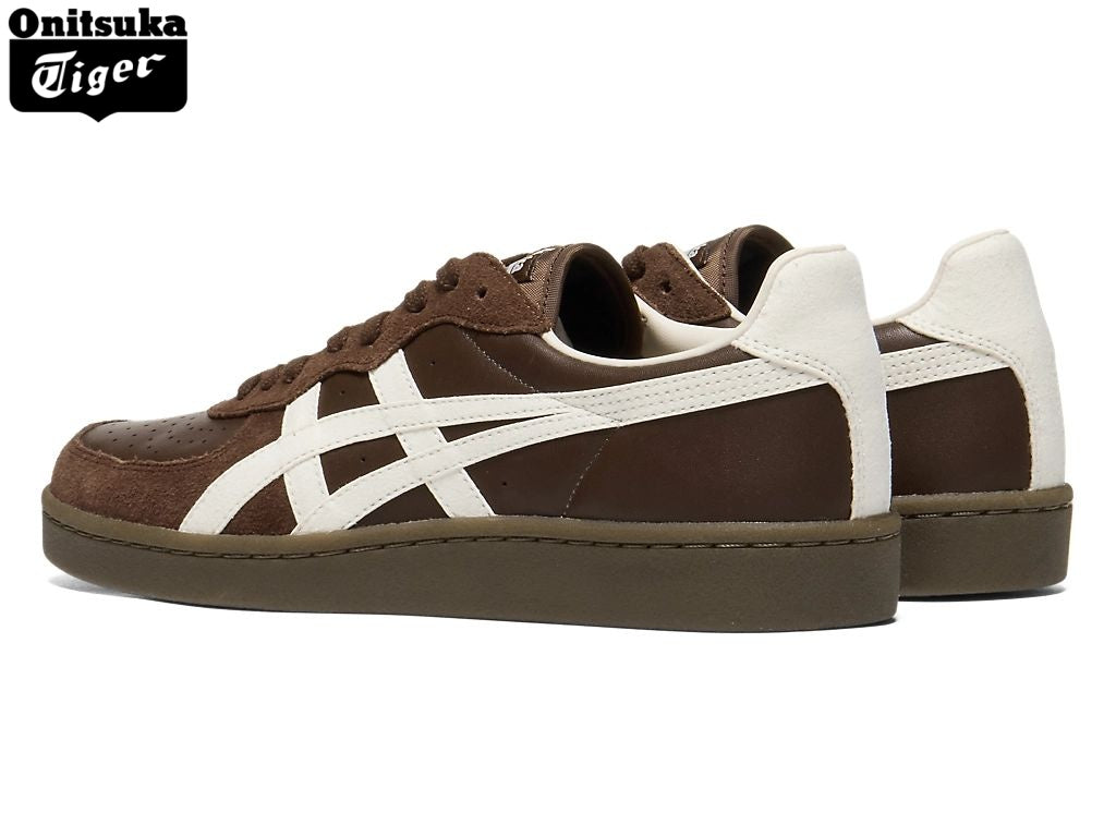 Onitsuka Tiger Brown/White Court Sneakers