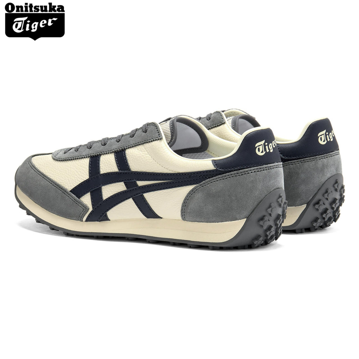 Onitsuka Tiger EDR 78 Cream, Grey & Navy Sneakers