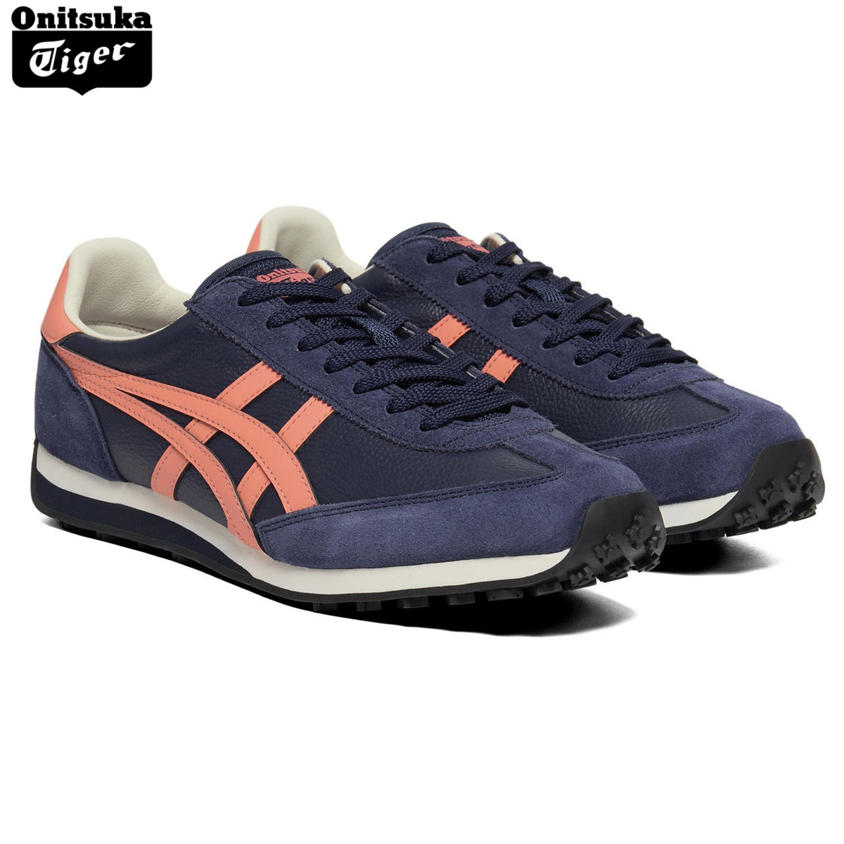 Onitsuka Tiger EDR 78 Navy & Peach Sneakers