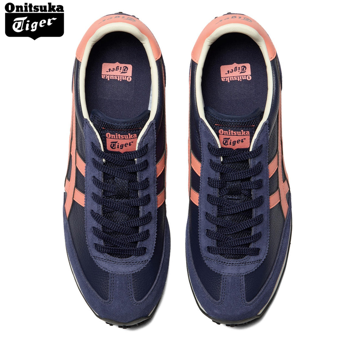 Onitsuka Tiger EDR 78 Navy & Peach Sneakers