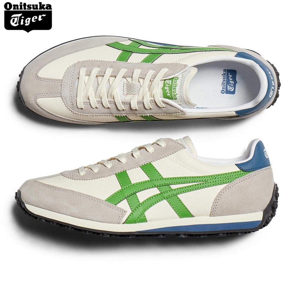 Onitsuka Tiger EDR 78 Off-White, Green & Blue Sneakers