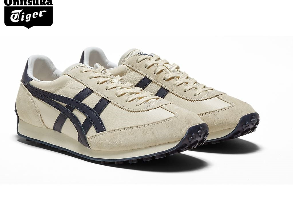 Onitsuka Tiger EDR 78 Cream & Navy Sneakers