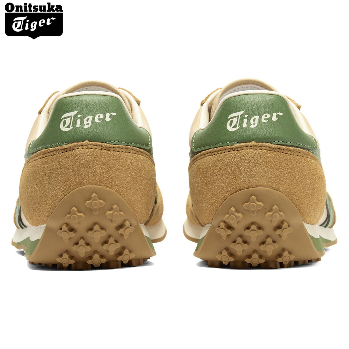 Onitsuka Tiger EDR 78 Tan, Beige & Green Sneakers