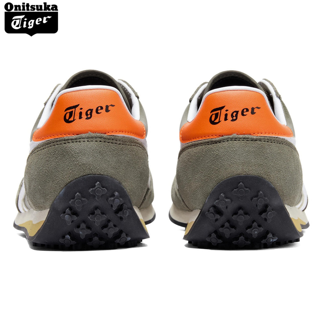 Onitsuka Tiger EDR 78 Olive, White & Orange Sneakers