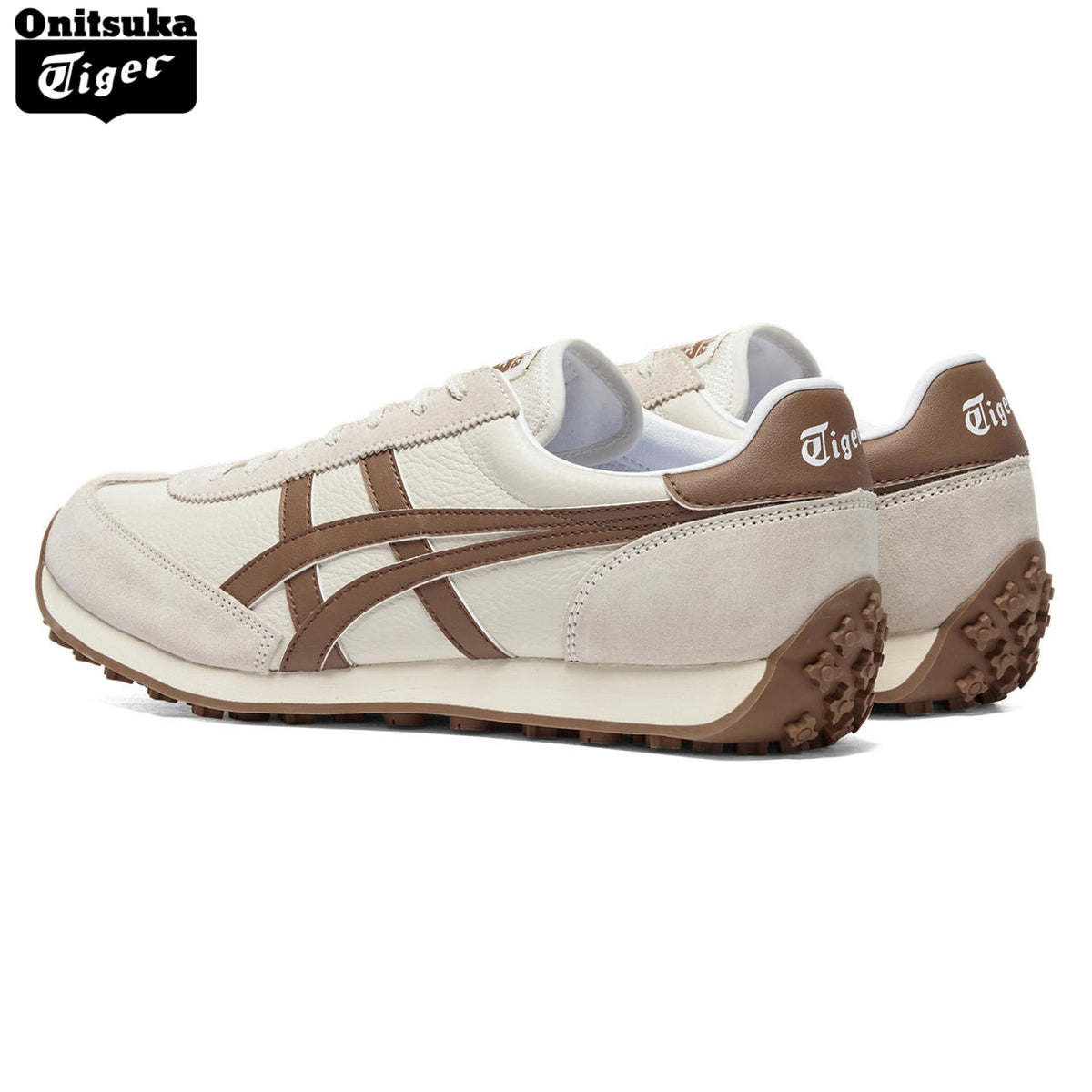 Onitsuka Tiger EDR 78 Off-White & Brown Sneakers