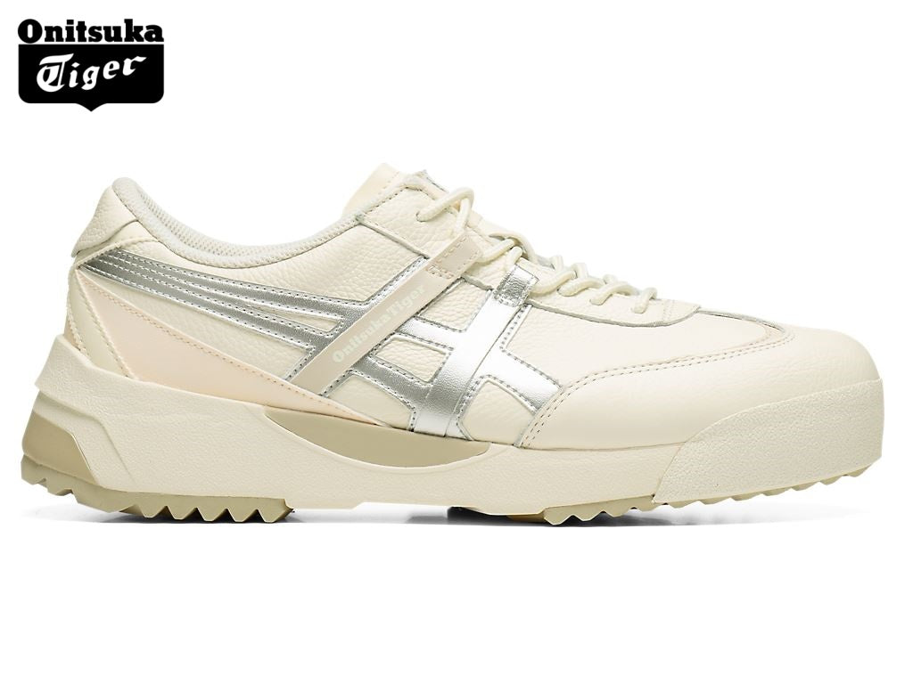 Onitsuka Tiger Delegation EX Cream & Pure Silver Sneakers