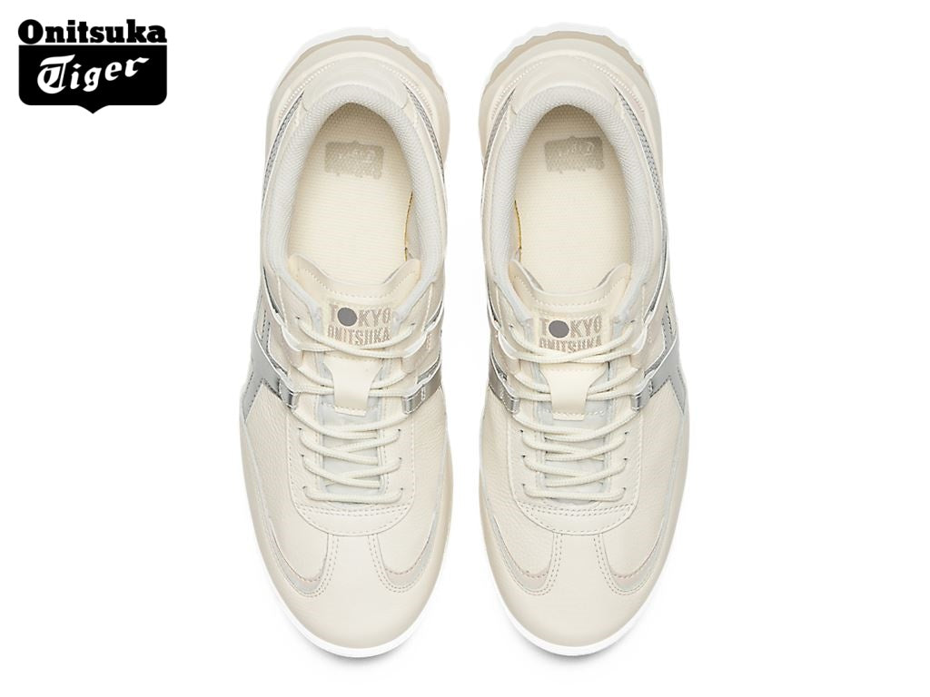 Onitsuka Tiger Delegation EX Cream & Pure Silver Sneakers