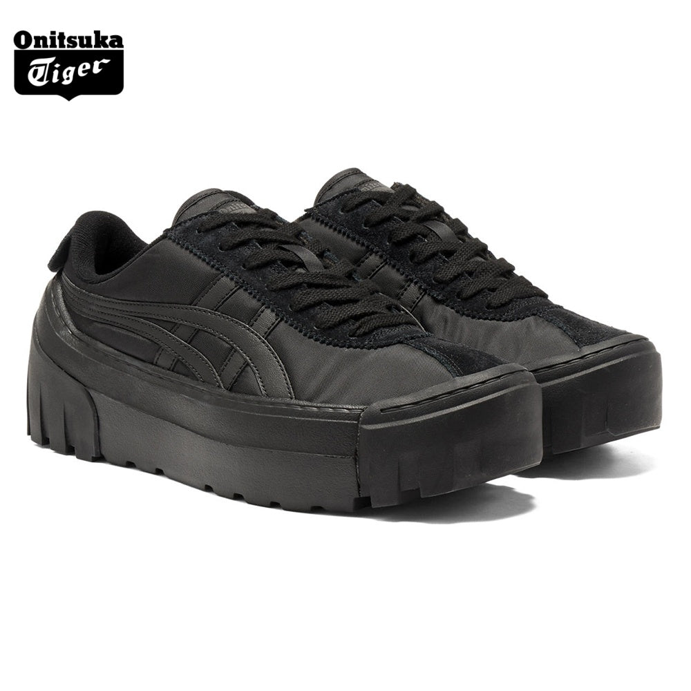 Onitsuka Tiger Waspark Full Black Thick-Sole Sneakers