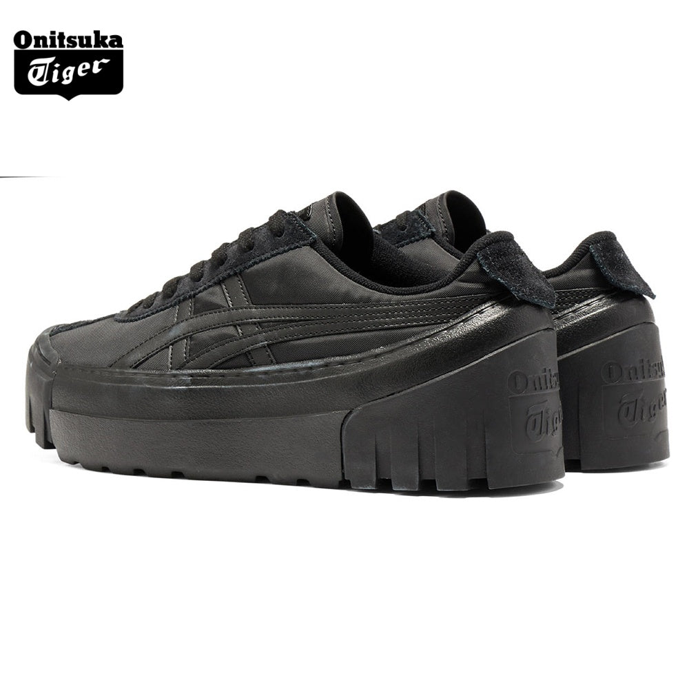 Onitsuka Tiger Waspark Full Black Thick-Sole Sneakers