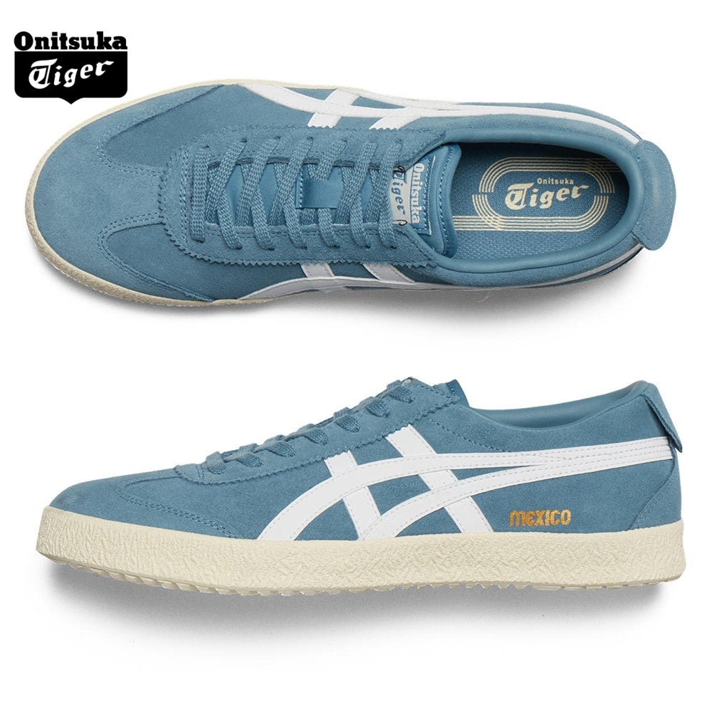 Onitsuka Tiger Mexico 66 Blue & White Sneakers