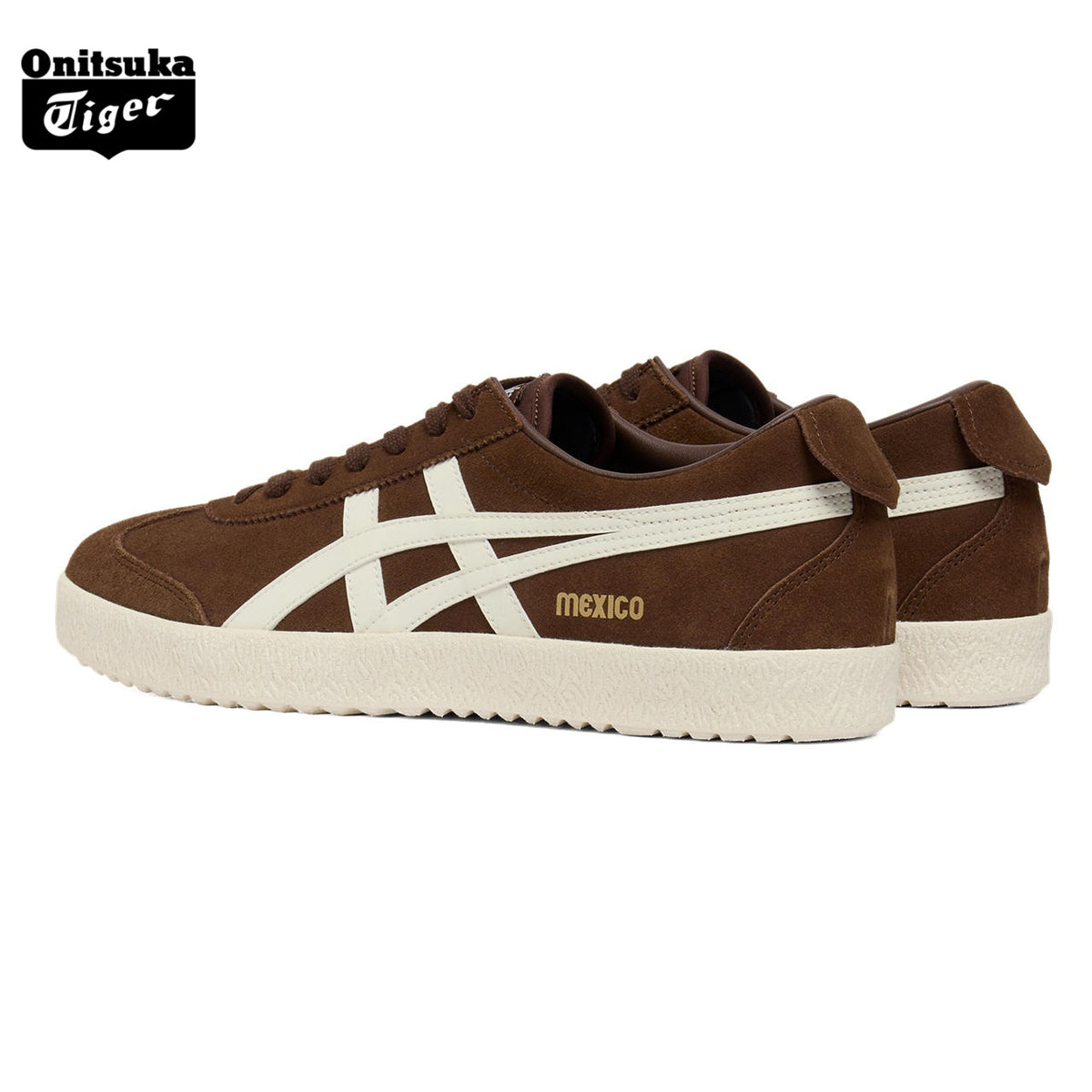Onitsuka Tiger Mexico 66 Brown & White Sneakers