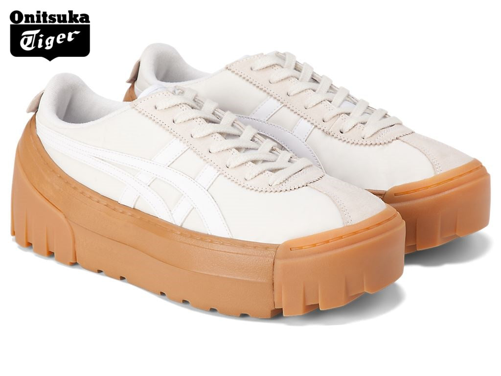 Onitsuka Tiger Platform White & Gum Thick-Sole Sneakers