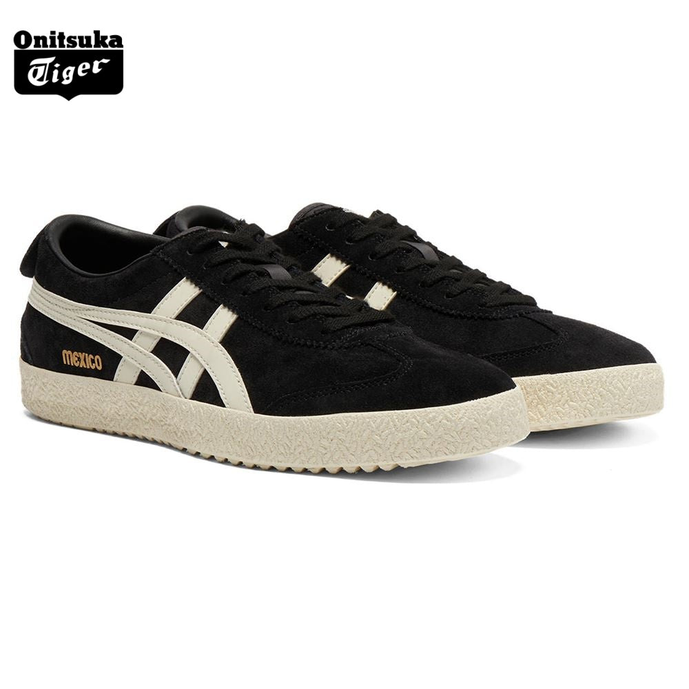 Onitsuka Tiger Mexico 66 Black & Cream Sneakers
