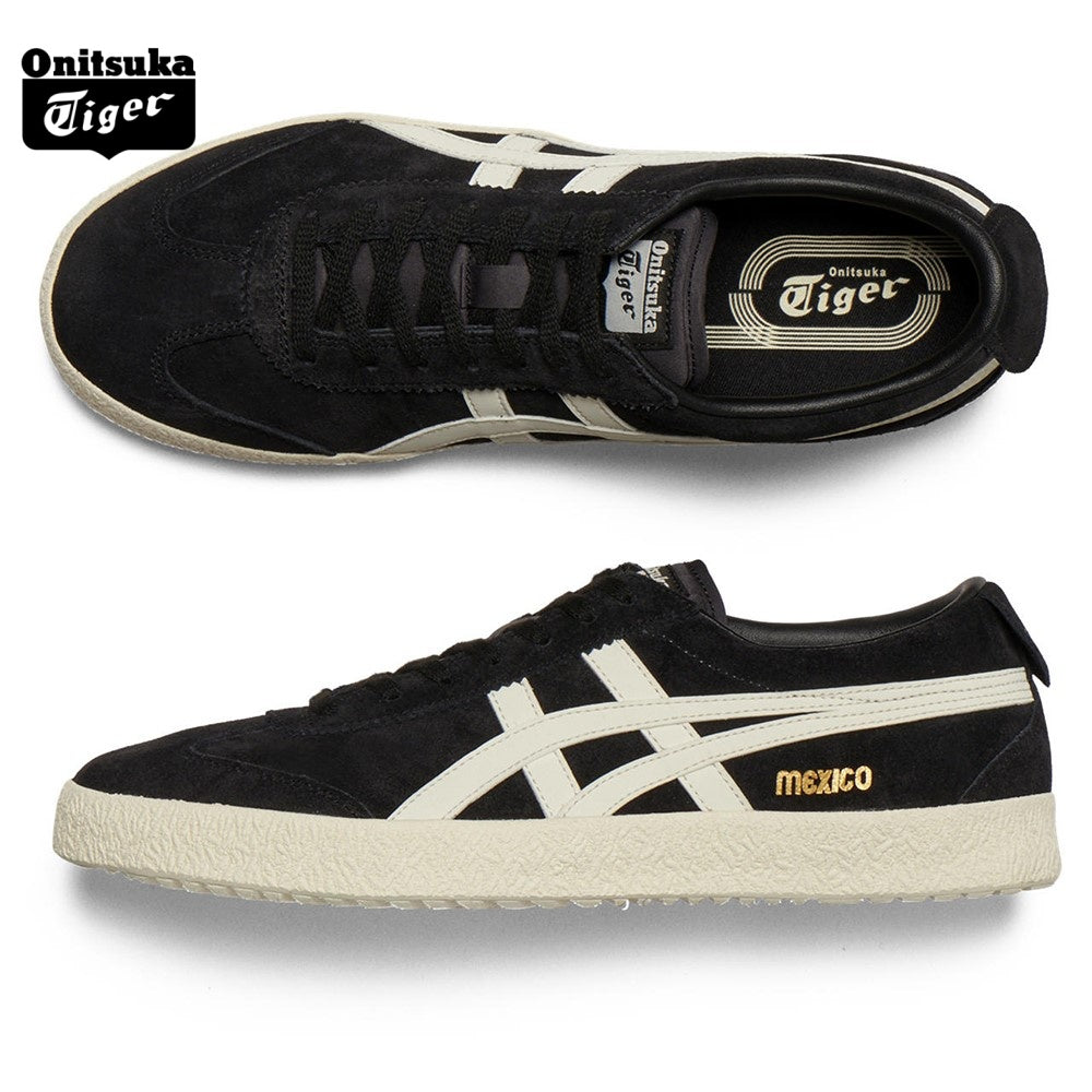 Onitsuka Tiger Mexico 66 Black & Cream Sneakers
