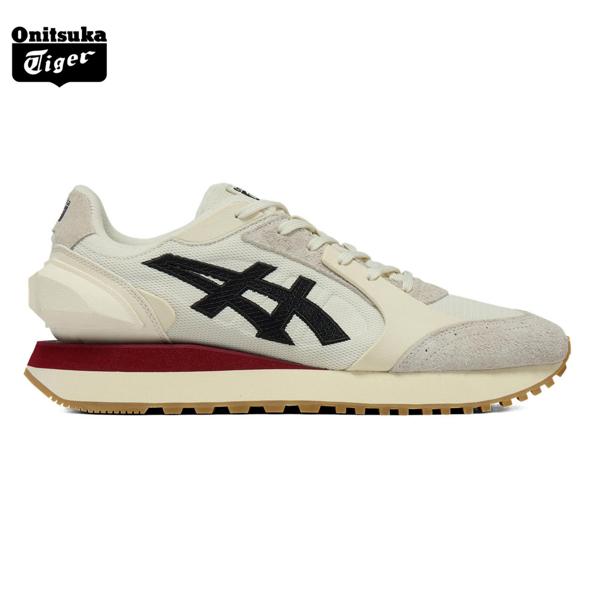 Onitsuka Tiger MOAGE CO Cream & Black Sneakers
