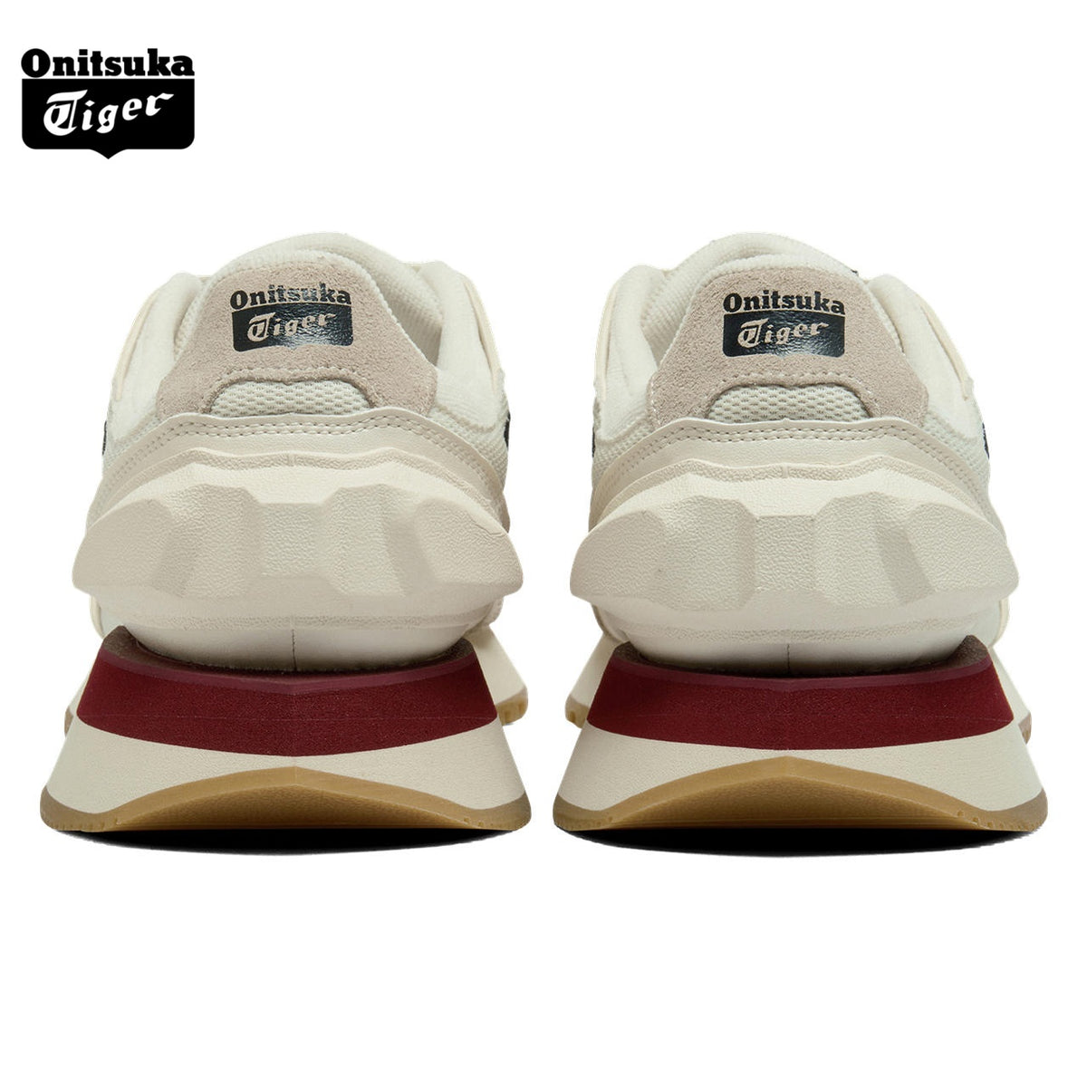 Onitsuka Tiger MOAGE CO Cream & Black Sneakers