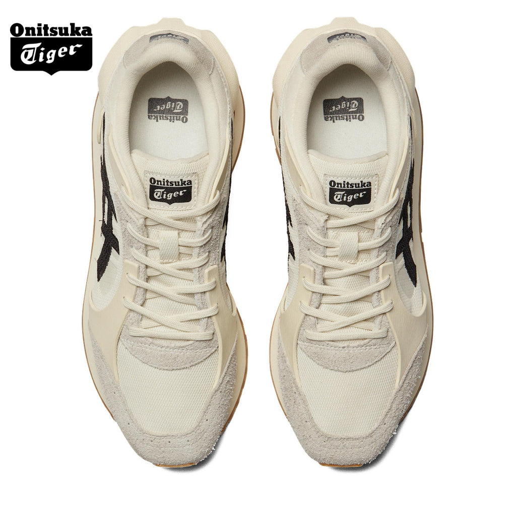 Onitsuka Tiger MOAGE CO Cream & Black Sneakers