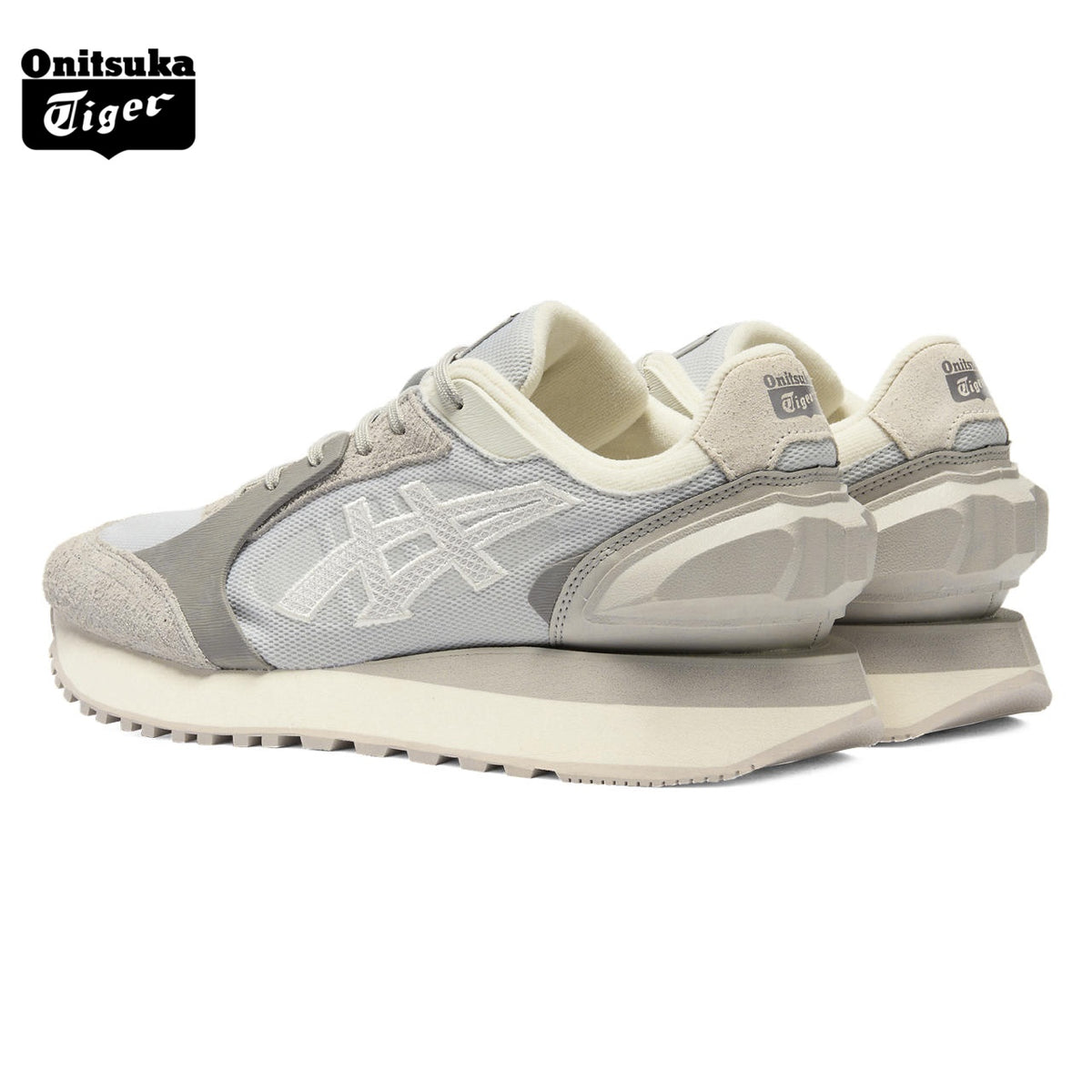 Onitsuka Tiger MOAGE CO Light Gray & Beige Sneakers